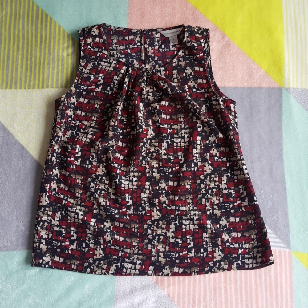 Christopher & Banks Burgundy Blouse